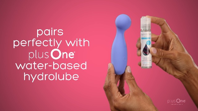 plusOne Rechargeable Silicone Personal Massager with 10 Settings