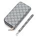European and American Fashion Women's Long Zipper Wallet - Large Capacity Handbag Storage with Phone Pocket-A1