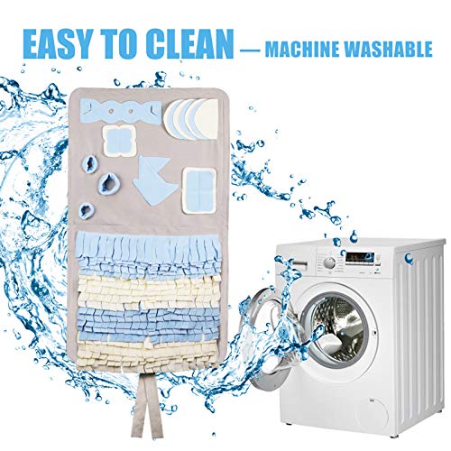 STELLAIRE CHERN Snuffle Mat for Small Large Dogs Nosework Feeding Mat