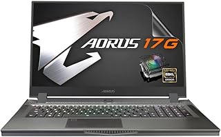 celicious Vivid Invisible Glossy HD Screen Protector Film Compatible with Aorus 17G YB [Pack of 2]