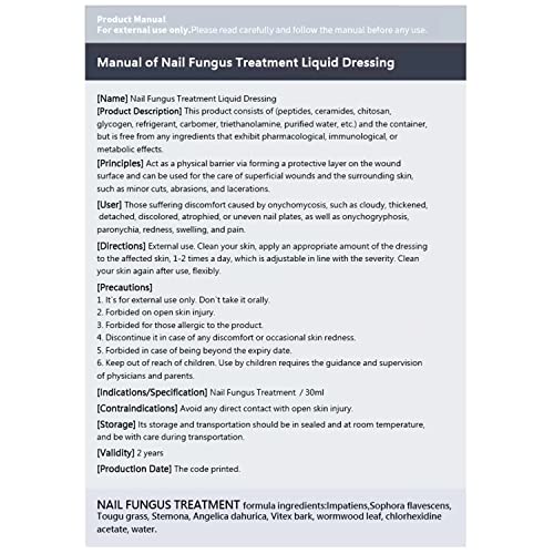 Nail Fungus Treatment, Toenail Fungus Treatment, Nail Repair Use At Home (1 Pcs) #TOP2