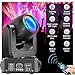 250W Stage Lights LED Moving Head DJ Lights 13 Gobos 8 Colors 15 Channels Disco Spotlights DMX512 with Sound Activated for Wedding Birthday Halloween Christmas Party Stage Strobe Lighting