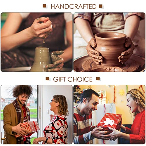 Gunlar Modern Ceramic Vase - Decorative Hollow Donut Floral Vase Home Decor Centerpieces, Flower Vase For Living Room, Kitchen, Office, Table, Bookshelf, Wedding Decor(Bronze) #TOP6