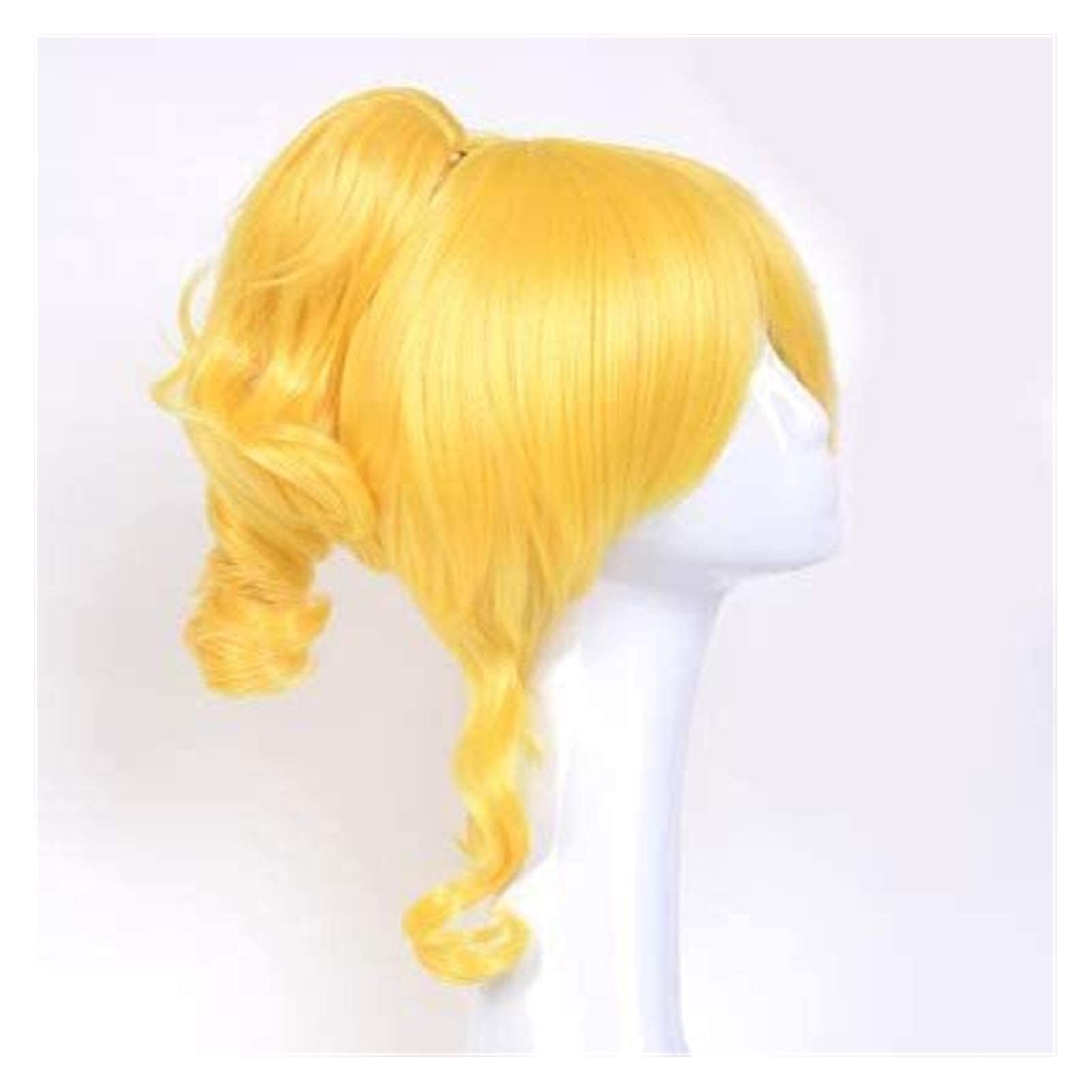 Anime cosplay wigs Cosplay Wig Love Live! Eli Ayase Golden Single Ponytail COS Wig Seupeak