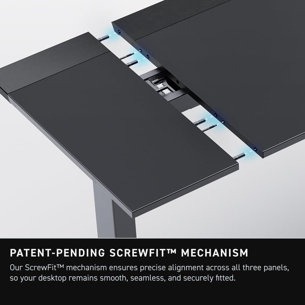 Secretlab Magnus Evo Höhenverstellbarer Schreibtisch, Ergonomisch | Magnetisches Kabelmanagement, Integrierte Stromversorgung, Eingebaute Kabelwanne, Gaming-Schreibtisch, Ergonomisch