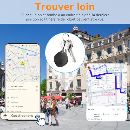 Bluetooth localisateur d'objets Android traceur tag pour valise et portefeuille - 3
