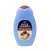Felce Azzurra – Docciaschiuma Profumato Argan Sublime, Gel Detergente Idratante Pelle Morbida, Doccia Schiuma Delicato con Olio di Argan, Rosa e Vaniglia, Gel Doccia Dermatologicamente Testato, 250 ml