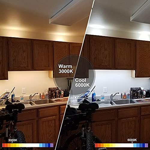 LDOPTO Under Cupboard Lights with Remote Dimmable Battery Operated LED Lights Stick-on Battery Powered LED Lighting with Touch Switch Timer for Bedroom Cabinet Kitchen, Multiple Colors 6 Pack