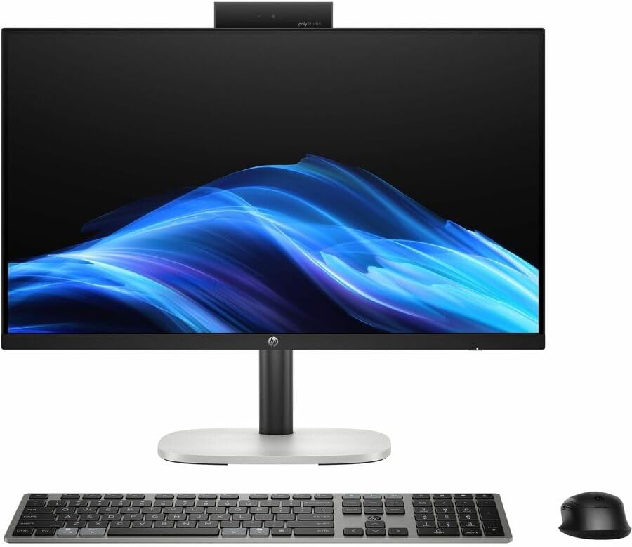 HP ProStudio 4 AiO G1i All-in-One Computer - Intel Core Ultra 5 235 - vPro Technology - 32 GB - 512 GB PCI Express NVMe SSD - 23.8" Full HD - Desktop - Intel Q870 Chip - 1920 x 1080 - Windows 11 Pro -