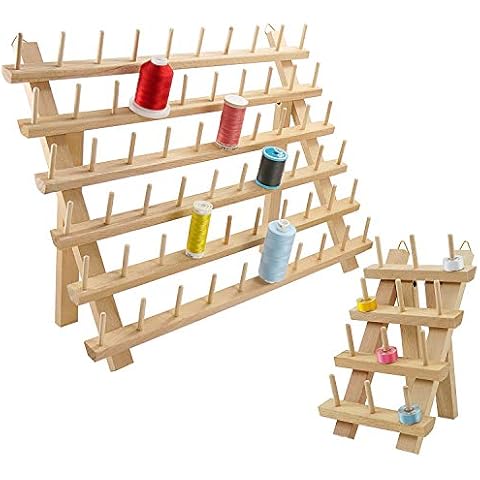 Organizador de Hilo de Madera New brothread 60+12 Cover