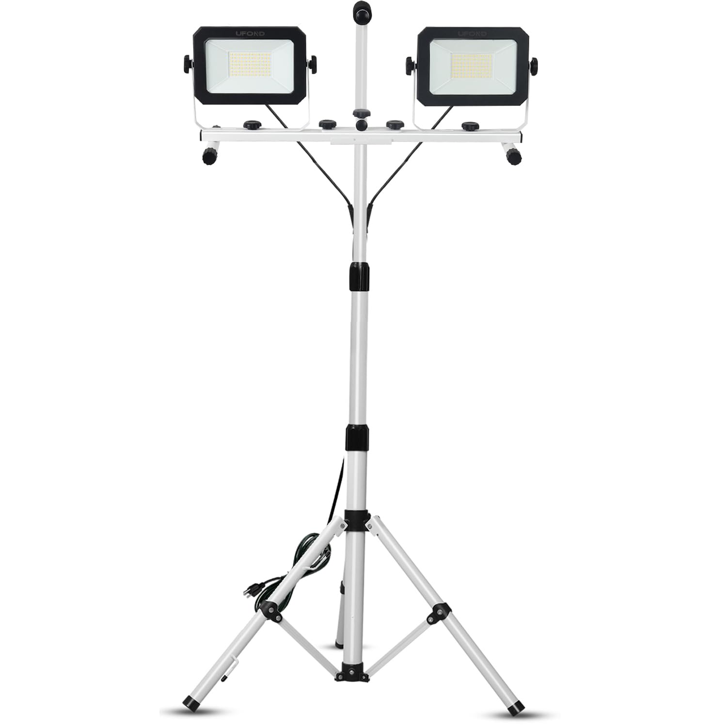 UFOND 10000 Lumen LED Work Light with Stand,Detachable Waterproof