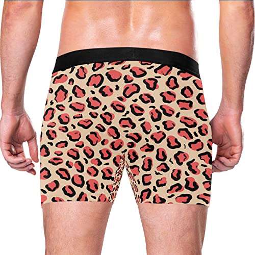 Calzoncillos bóxer para hombre con estampado de leopardo pack de 2 3