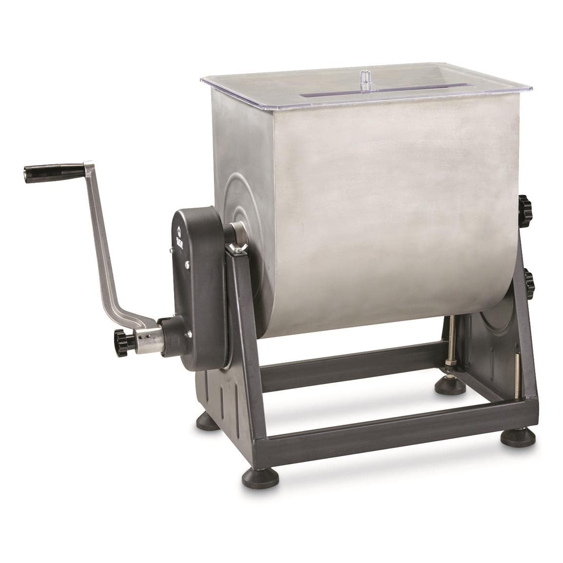 Buy Guide Gear 7 Gallon Stainless Steel Manual Meat Mixer Hand Tool Meat  Mixing Machine, 40-lbs Capacity Online at desertcartBermuda