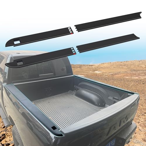 5.7ft Truck Bed Rail Caps Compatible with Dodge Ram 1500
