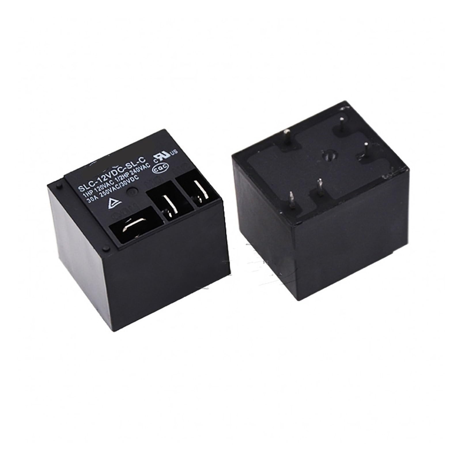 Relais de puissance 12V 30A SLC-12VDC-SL-C T91 à 5 broches pour haute capacité de conversion
