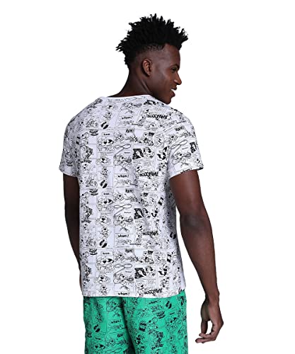 Image of Puma Men's Printed Slim Fit T Shirt