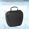 Calvana Travel Case Compatible with the Navage Nasal Irrigation System, Scratch-Resistant Organizer for Nose Cleaner & 12 SaltPods, Black, 9 x 7.75 x 4.25 (Nose Cleaner & SaltPods Not Included)