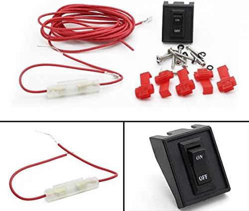 Miniatura 7 de Partsam 5X 264159AM 5-5050-SMD T10 194 Ámbar LED Luces de Techo de Marcador de Cabina + Paquete de Cableado Compatible con C1500 C2500 C3500 K1500