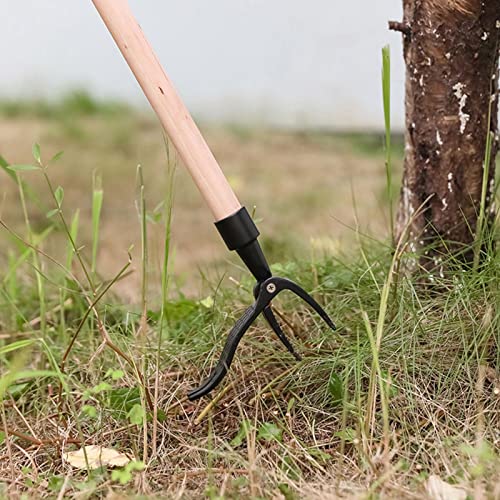 Ferramenta de extrator de erva daninha vertical, removedor de erva daninha, cavador de erva daninha,