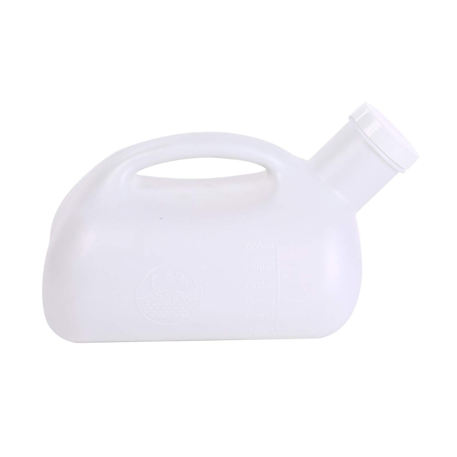 3000 ml 2er-Pack Urinale for Männer und Frauen, auslaufsicher, tragbares Flaschen-Bettpfannen-Mobil-WC-Urinal for Autoreisen, bequem und praktisch Urinal