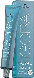 Schwarzkopf Igora Royal Highlifts 10/14 Louro Ultra Claro Cinza Bege 60ml