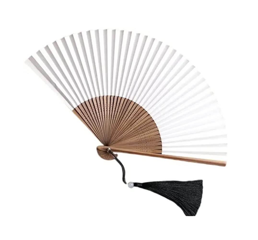 Abanico Plegable Abanico Plegable De Decoración Estilo Japonés, Papel Doble Cara, Abanicos Mano Portátiles Elegante Ventilador Manual(B)