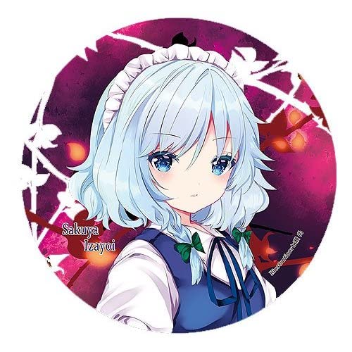 Amazon.co.jp: 東方 すなめりドリル缶バッジ(七瀬) 咲夜20-03 : ホビー