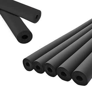 CZXNBI 3/4" EPDM Pipe Insulation Foam Tube - 6Ft Thick 3/8" Wall for AC Lines, Guitar Stands, Gym Handles & Roof Racks - Black