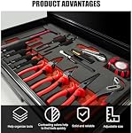 Tool Box Organizer, 4 PCS - 15.75''x11"x1.57" Tool Box Foam Insert, Box Organizer for Toolbox, Cabinet Chest Drawer Storage Craft
