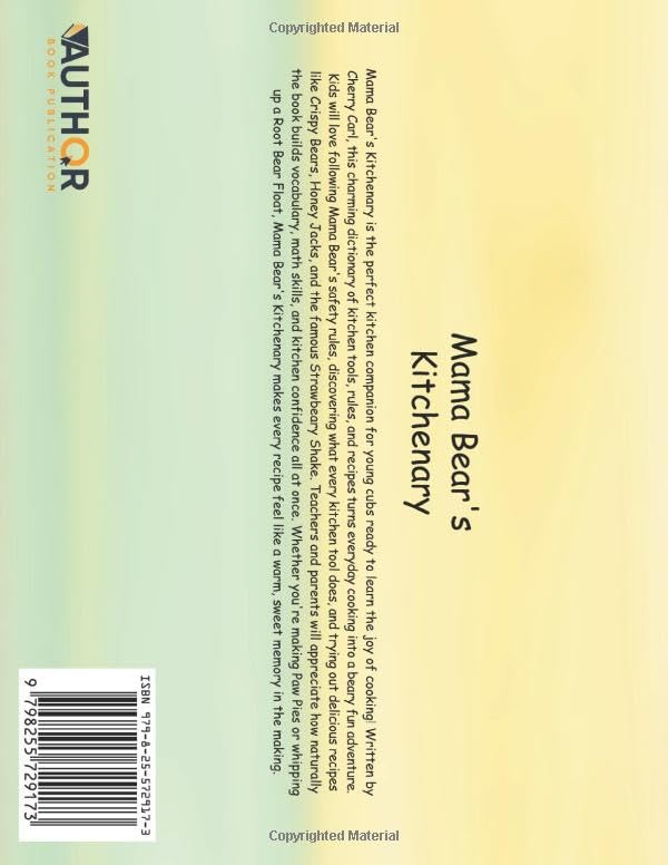 Mama Bear’s Kitchenary: A Dictionary of Kitchen Tools, Rules, and Recipes image 3