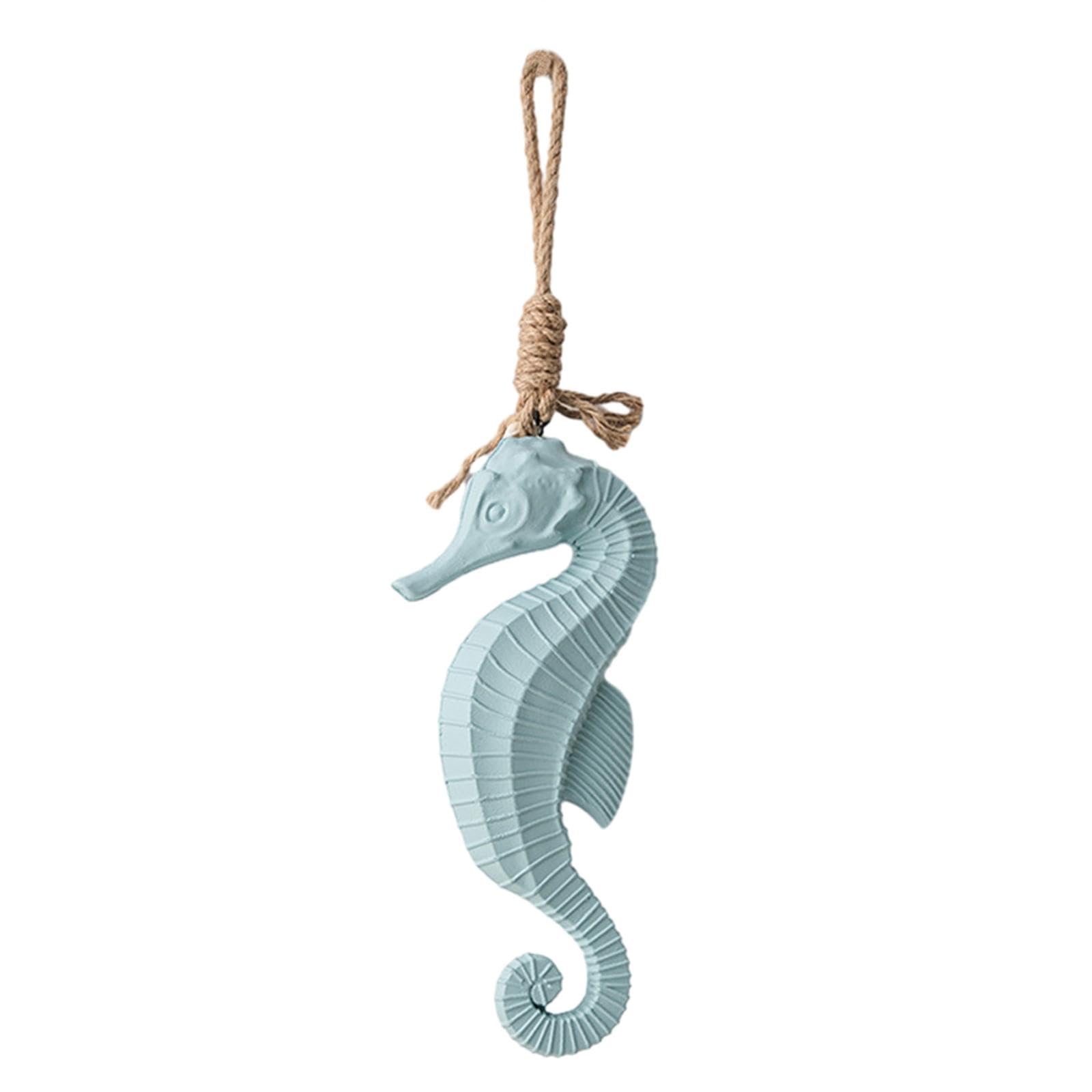 SAZ DEKOR Seahorse Pendant Wall Decor Double Sided Seahorse for Party Living Room Wall Blue-picture-25