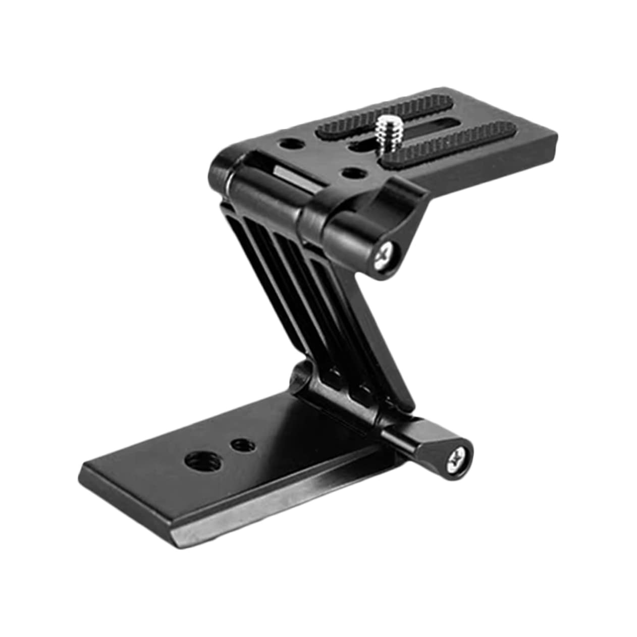 Veemoon Z Type Quick Folding Tripod Camera Mount Cell Phone Stand Rig Tripod Head Monitor Mount Camera Stabilizer Webcam Stand Pole Clamp Projector Mount Heavy Duty Tripod Black