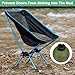 M METERXITY 4-Pack Camping Chair Stabilizing Rubber Ball Feet, Leg Protector W 8pcs 13mm Foot Cover for Portable Camping Chair, Help Stability on Rugged and Uneven Surfaces [Jungle Green]
