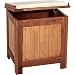 Produktbild STILISTA Auflagenbox 61 x 55 x 43 cm, FSC®-zertifiziertes Shorea-Hartholz, inkl. Kissen, geölt