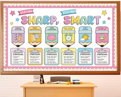 Tableau d'affichage inspirant et stratégie de test de motivation en école