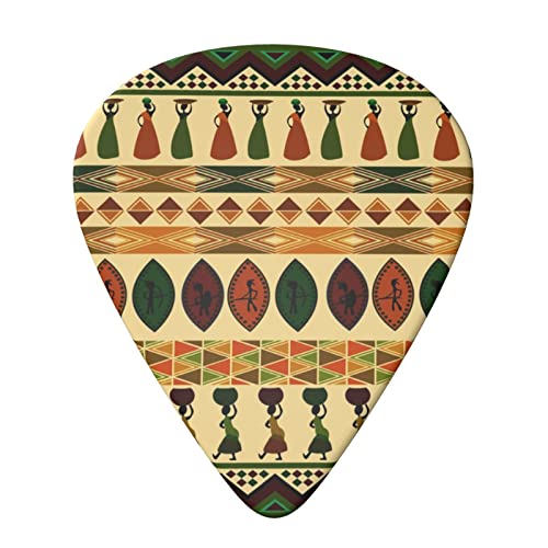 Lot de 6 médiators traditionnels africains pour guitare acoustique, guitare électrique, basse, ukulélé – fins, moyens et… - Les Beatles, Paul McCartney, John Lennon, RIngo Starr, George Harrison Lot de 6 médiators traditionnels africains pour guitare acoustique, guitare électrique, basse, ukulélé - fins, moyens et… – Image 4