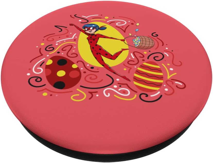 Miraculous Ladybug Spring Collection Easter with Ladybug PopSockets Swappable PopGrip