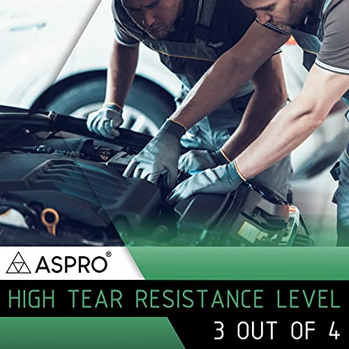 ASPRO Arbeitshandschuhe 20 Paar Größe 8 (M)- Gartenhandschuhe-Schwarze Nylon-Handschuhe mit PU-Beschichtung für Bauarbeiter, Gärtner, Mechaniker, Bauarbeiter, Lagerarbeiter etc. - Image 6