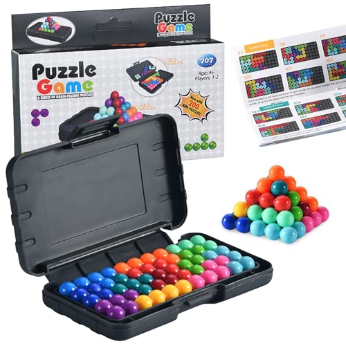 poraceous Iq Games - Iq Pro, Juegos de Lógica 2D 3D, Rompecabezas Niños Y Rompecabezas Adultos con 200 Desafíos, Regalo Niño 4 6 8 Años para 1 Jugador