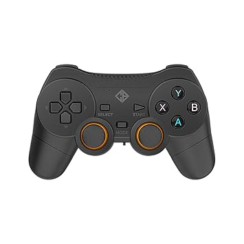 Cosmic Byte Nexus Wireless Controller for PC | Dual Vibration, Sensitive Triggers, Fast Response | Powered by 2 AAA Batteries (Not Included) (Black) - image, photos