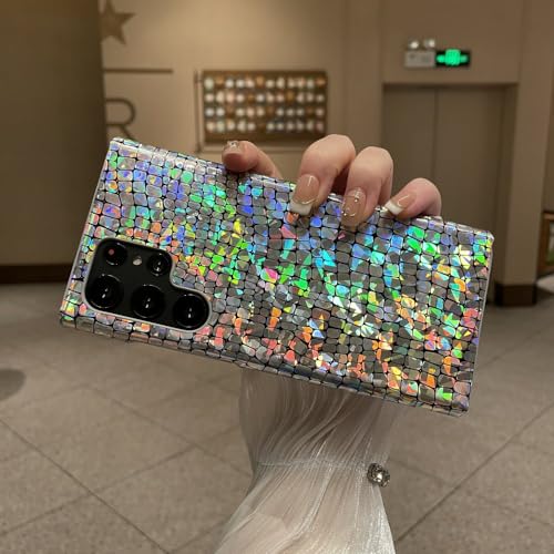 Coque Galaxy S24 Plus Antichoc à Effet Laser Holographique Mignon