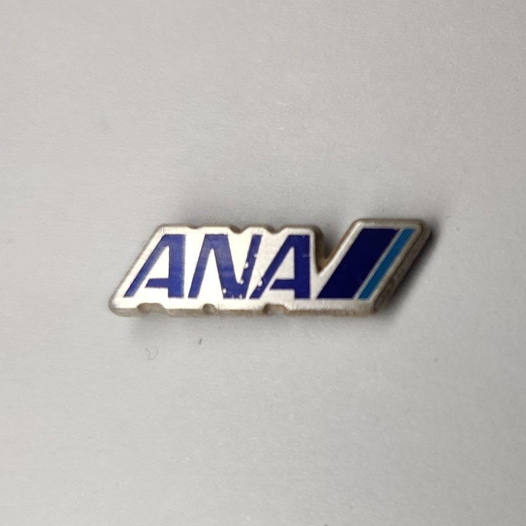 Amazon | ANA 全日空 社章 襟章 純銀製 バッジ 純銀刻印 | バッジ