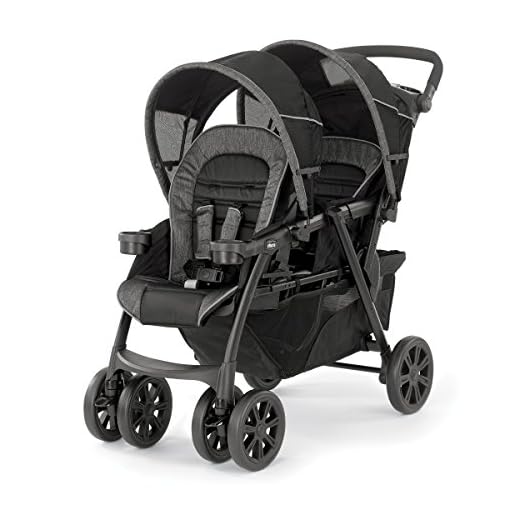 Chicco Cortina Together Double Stroller, Minerale