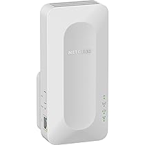 NETGEAR Ripetitore WiFi 6 | Ripetitore WiFi Potente per la casa, Dual-Band Copertura fino 100㎡, Range Extender Amplificatore (EAX12)