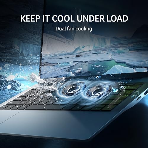 Image of acer Aspire 14, Intel Core i5-13500H Processors, 16 GB, 512 GB, WUXGA IPS, 14 inch /35.56 cm, Windows 11 Home, MS Office, Pure Silver, 1.44 kg, AS14H-53, Thin and Light Laptop