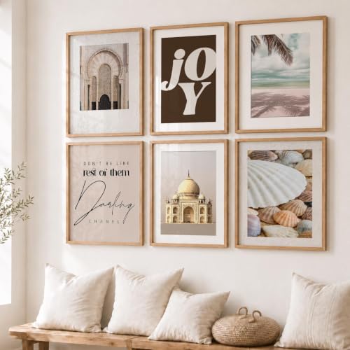 Image of kotart - Travel Wall Art Paintings with Frame for Home Decoration - Travel Framed Painting for Living Room Bedroom Office Decor - Painting for Wall Decoration - (19x25 inch, E)