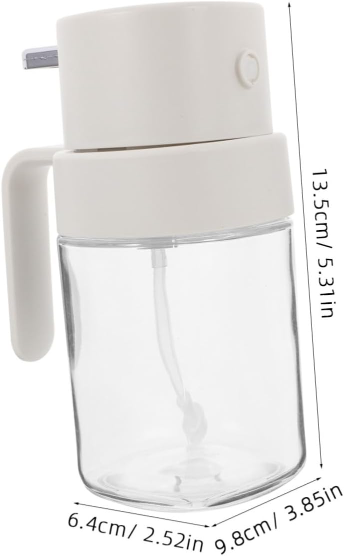 Oil Spray Bottle Glass Kitchen Dispenser with Mist Nozzle for Cooking Air Fryer BBQ Salad and Baking for Easy Control