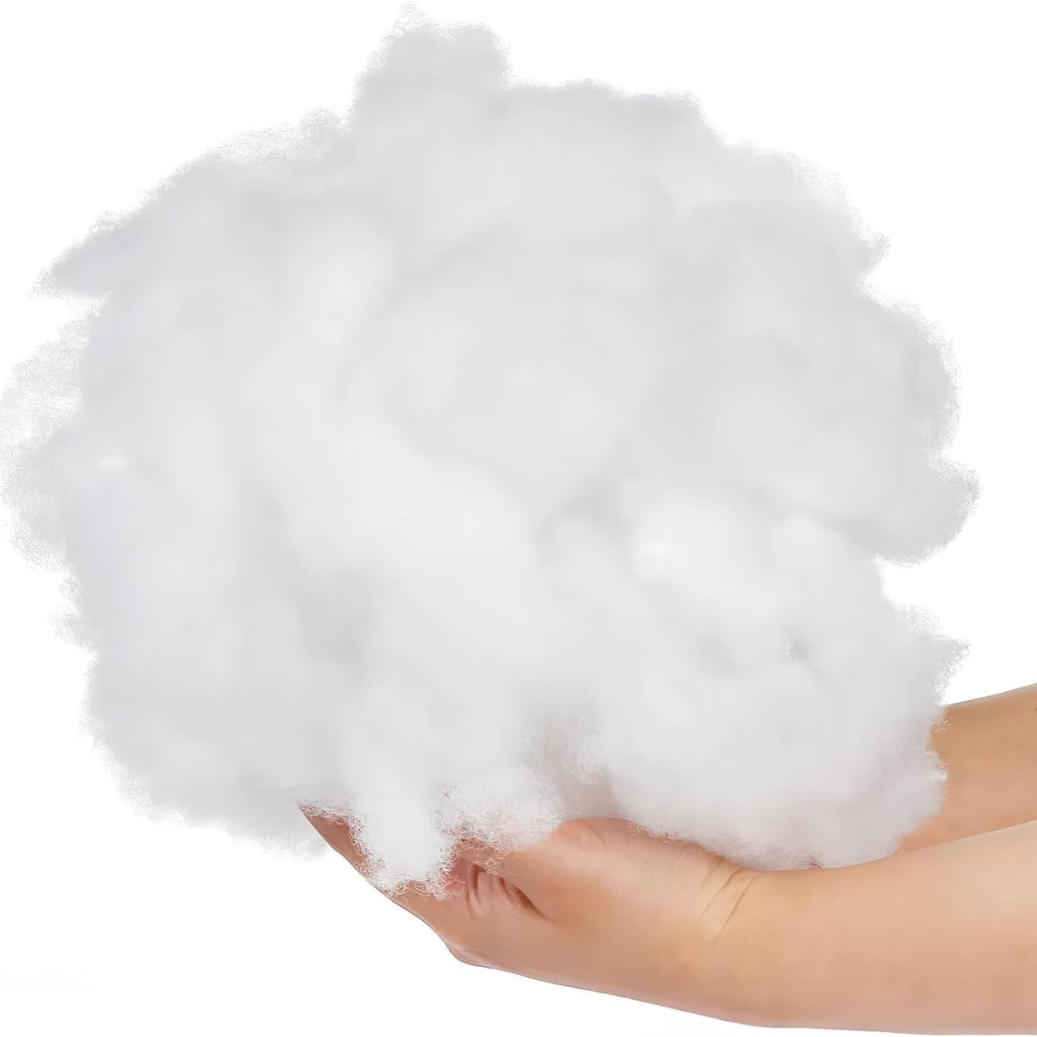 Ultra Soft PP Cotton Filling - Fluffy Non-Clumping Stuffing for Pillows, Cushions, Plush Toys & DIY Crafts | 100g-5kg Multiple Weights(4kg)