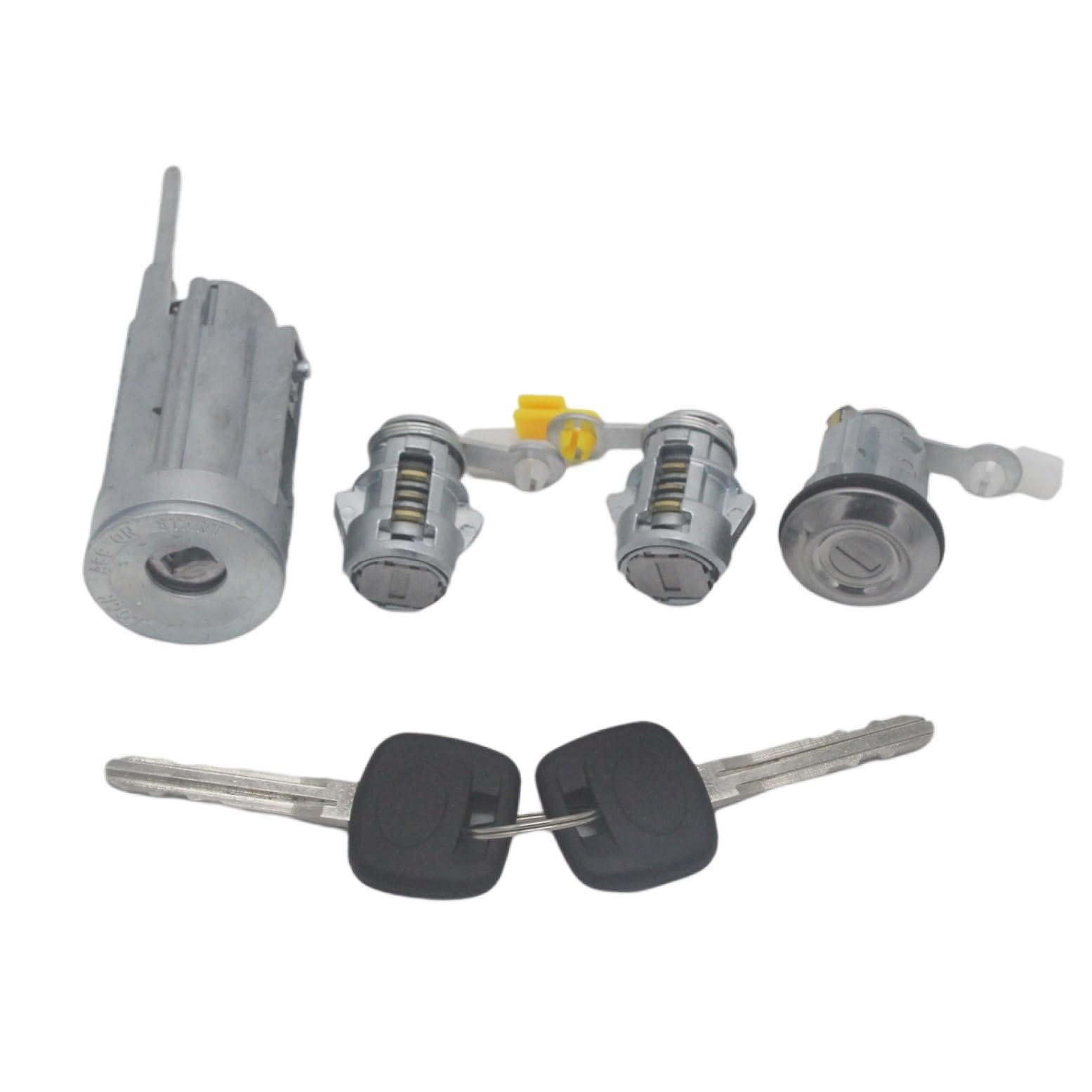Car Door Lock Compatible with Toyota for Corolla EE97 CE90 AE92 AE95 1987-1992 Front Left Right Door Lock Trunk GED-31B302S0S GED31B302S0S(4PCS Lock Set)