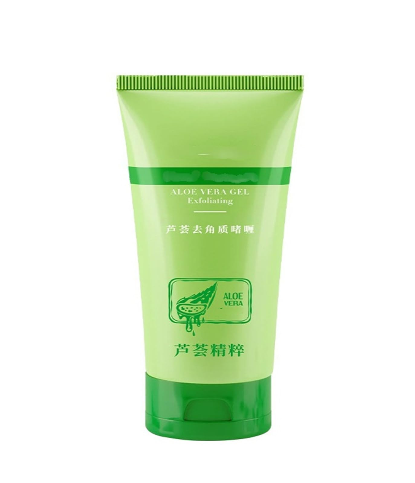 Gel esfoliante delicato all'Aloe Vera 100g | Pulisce in profondità i pori; migliora la pelle ruvida e opaca(2pcs)
